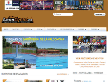 Tablet Screenshot of leonocio.es